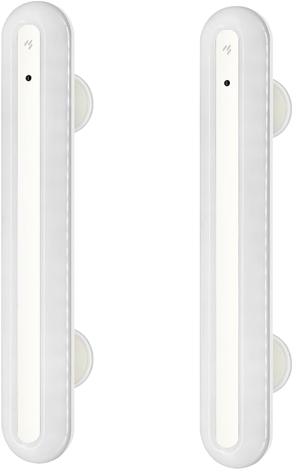 15" Vanity Lights for Mirror, Rechargeable Battery Operated Mirror Lights with Remote Control, 3 Temp&Adjustable Brightness Makeup Light, Cordless Lighting for Vanity Desk (White-2Pack)