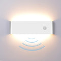 LED Hardwired Motion Sensor Light Indoor Wall Sconce, Motion Sensor Wall Light Indoor Sconce Wall Aluminum Modern Wall Sconce for Living Room Hallway Stair 12W Warm White(Not Battery Operated)