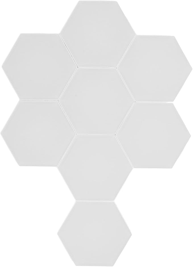 MAVIS LAVEN Hex LED Light Panels, ABS Material, Music Sync RGB, 16 Million Colors for Home Decor, Ideal for Gamer Room and Living Area