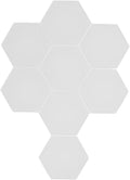 MAVIS LAVEN Hex LED Light Panels, ABS Material, Music Sync RGB, 16 Million Colors for Home Decor, Ideal for Gamer Room and Living Area
