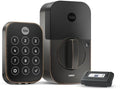 Yale Assure Lock 2 Touch Deadbolt, Oil Rubbed Bronze Smart Keyless Entry Door Lock with Z-Wave (ZW3) Connected Touch Keypad and Fingerprint Scanner, YRD450-F-ZW3-0BP