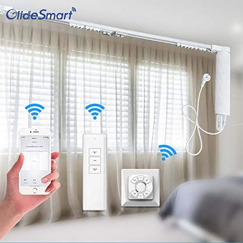 DIY Wifi Smart Automatic Curtain Motor Track System,Automatic curtains motor,automatic blinds tracks, length can be custom (3.2m)