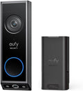 eufy Security Video Doorbell E340 Kit, No Subscription, Dual Cameras, Head-to-Toe View, 2K FHD Doorbell Camera, Two-Way Talk, Delivery Guard, AI Motion Detection, Rechargeable Battery, Built-in 8GB