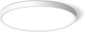 LED Flush Mount Ceiling Light Fixture 12Inch, 24W Flat Light,5000K Ultra Thin Surface Panel Low Profile for Bedroom Kitchen Bathroom Garage Living Room, White (DC-CJ-0030-24W-50K)
