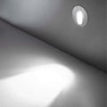 3W LED Steps Wall Light Aisle Wall Corner Lamp Fixture,Recessed Lighting Wall Lamps,Flush Mount Indoor Stairs Lights,Cool White 6000K