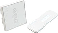 Automatic Electric Window Opener 300Mm Metal Construction, Includes Panel Switch And Remote Control For Residential Or Commercial Window, White Or Black(B)