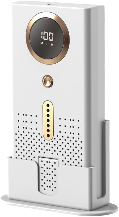 Air Purifier, Small Air Cleaners for Home, Portable Air Purifier, Aroma Machine for Pet Rooms, Toilets, Smoking Areas,White