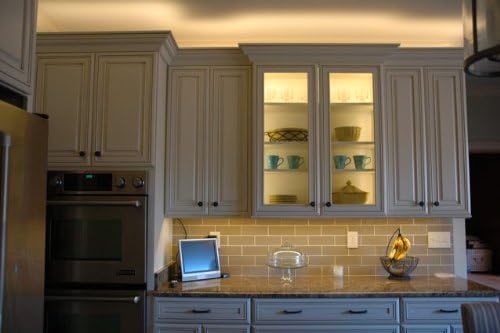 Inspired LED Cut and Connect Series | Super Bright - 18 LEDs per Foot | Warm White ~3000 K | 9.5ft/ 3M | Flex LED Kit | Cut to Size DIY | Dimmable | Install in Minutes!