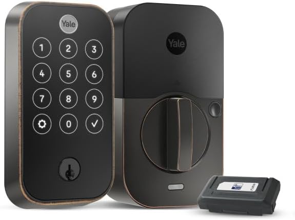 Yale Assure Lock 2 Touch with Z-Wave - Fingerprint Smart Lock in Bronze