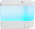 MEGAWISE 2025 Humidifier, 6L Large Capacity, 50H Runtime, Enjoy ultra-quiet, cool mist for your bedroom, nursery, or indoor plants. Top-fill design for effortless convenience (White)