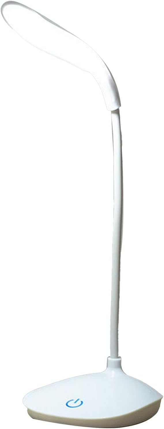 FTVOGUE LED Desk Lamp, Eye Caring Table Lamp with 3 Brightness Levels 3000K 6000K USB Powered Cordless Design for Home Office Study Reading Bedroom