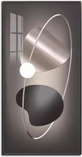 LED Illuminated Zen Stones Wall Sculpture Art for Home Entrance, Hallway, Living Room, and Bedroom Decor