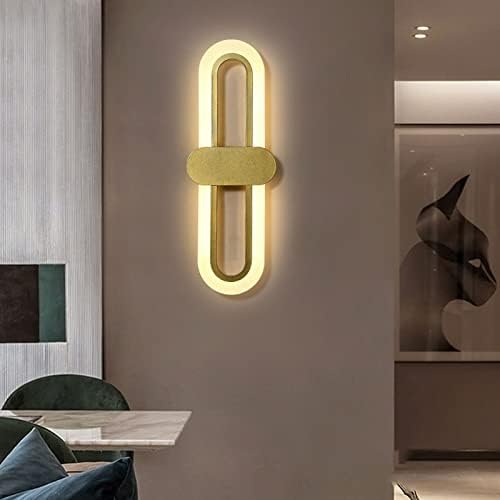 Bedroom Bedside Modern Minimalist Living Room Background Wall Led Three-Color Light-Changing Wall Lamp Simple Aisle Balcony Lamp,Wall Decorations