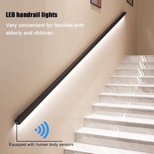 LED Stair Lights - Motion Sensor Safe Lighting for Indoor Stairs, Hallways, Corridors & Home Safety Solutions - Smart Wall-Mounted Illumination for Security & Convenience