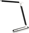 LED Desk Lamp, Eye-Caring Table Lamp with 3 Brightness Levels, Touch Control and Memory Function, Foldable Reading Lamp for Home Office Bedroom Study, 8W, 4000K, Black