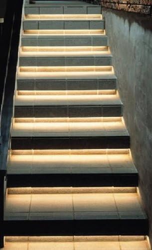 Inspired LED Cut and Connect Series | Super Bright - 18 LEDs per Foot | Warm White ~3000 K | 9.5ft/ 3M | Flex LED Kit | Cut to Size DIY | Dimmable | Install in Minutes!