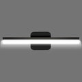 Yarra-Decor 16-inch LED Bathroom Vanity Light Bar,Vanity Lighting Fixtures for Mirror Illumination,Indoor Daylight White Wall Light 6000K (Black)