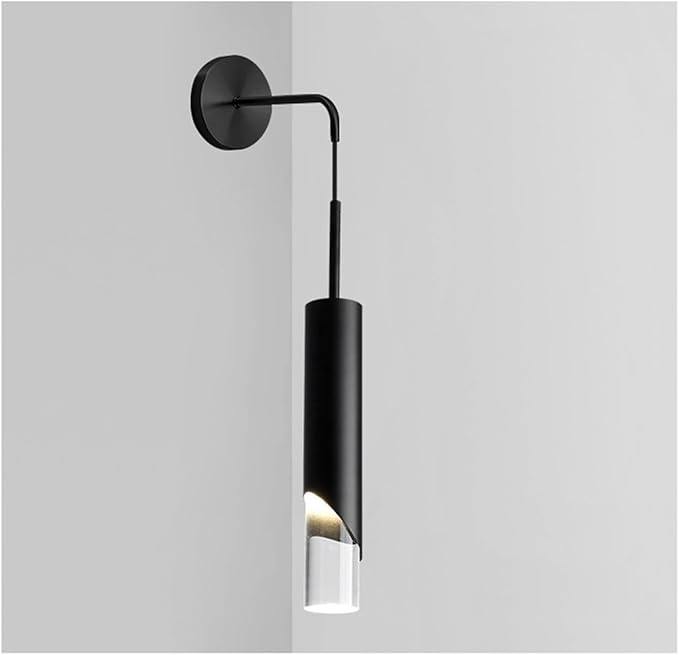 Modern Led Decorative Items Compatible with Home Tri-Color Light Source Dining Room Lights Dorm Room Decor Lamp(Black,30 * 6cm)