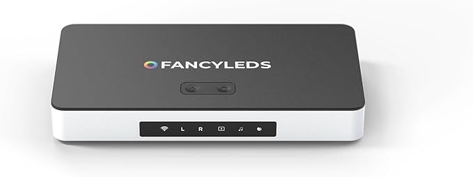 Fancy Sync Box Ambient TV Backlighting Syncing Box Device HDMI 2.0 All TV Sizes Fancyleds (44" to 55")