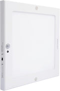 SINCELIGHT PIR Motion Sensor 18W LED Ceiling Light (Square), Automatically ON/Off, Movement Activated, Dual Mode Turnable, Cool White 6000K, Surface/Flush Mount for Hallway,Porch, Pack of 1