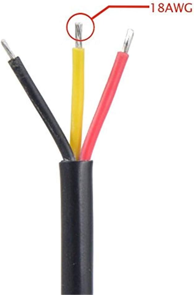 5Pairs 3pin Black Electrical Connector LED Connector for LED Lights 20cm Extension Cable 40cm/Pair 0.75mm² 22mm Nut