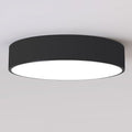 Flush Mount LED Ceiling Light, Dimmable 5CCT Modern Round Close to Ceiling Lighting Fixtures, Minimalist Black Ceiling Lamp,15.8 Inch