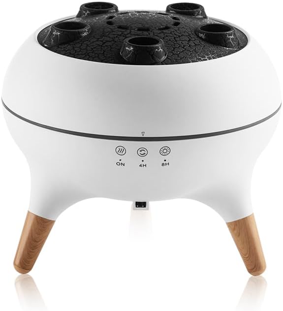 Upgrade Dynamic Jellyfish Diffuser, 250ML Cool Mist Humidifier with 7 Color-Changing Lights, Smoke Ring Effect, Remote Control and 4/8H Timer Setting for Home Bedroom Office Yoga,Auto Shut-Off