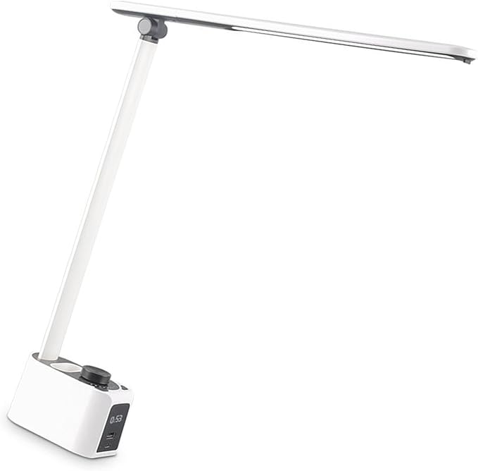 GLOGLOW LED Desk Lamp, Adjustable Brightness and Color Temperature, Eye Caring Table Light for Reading and Studying (T221012)