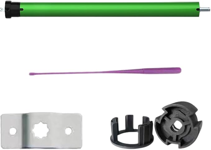 Electric Roller Shade Motor 120V Hardwired Tubular Motor Kit, High Torque Heavy Duty Blind Drive for 1.57”/2” Tube, Mechanical Limit (Switch Control) (10 N.m for Φ40mm (1.57") Octagonal Tube)