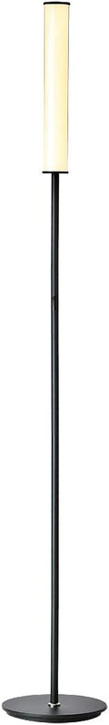 O’Bright Dimmable LED Cylinder Floor Lamp, Full Range Dimming, Minimalist Standing Pole Lamp/Torch Lamp, Floor Lamps for Living Room, Bedrooms, Porch, Patio, and Office, Black