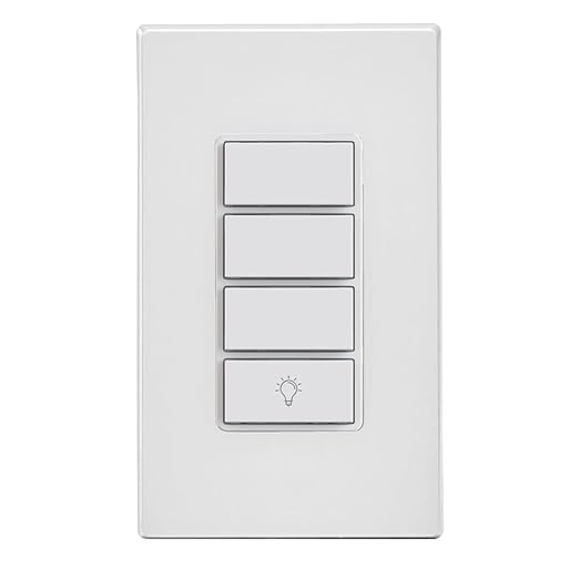 Leviton Decora Smart Controller Switch, Wi-Fi 2nd Gen, Neutral Wire Required, Works with My Leviton, Alexa, Google Assistant, Apple Home/Siri, & Wired or Wire-Free 3-Way, D2SCS-1RW, White