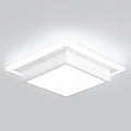 Modern LED Ceiling Light Fixtures, Hallway Ceiling Light Fixture, Bathroom Ceiling Light Fixtures 32W 6000K, Square Ceiling Light for Kitchen Living Room Bedroom Bathroom