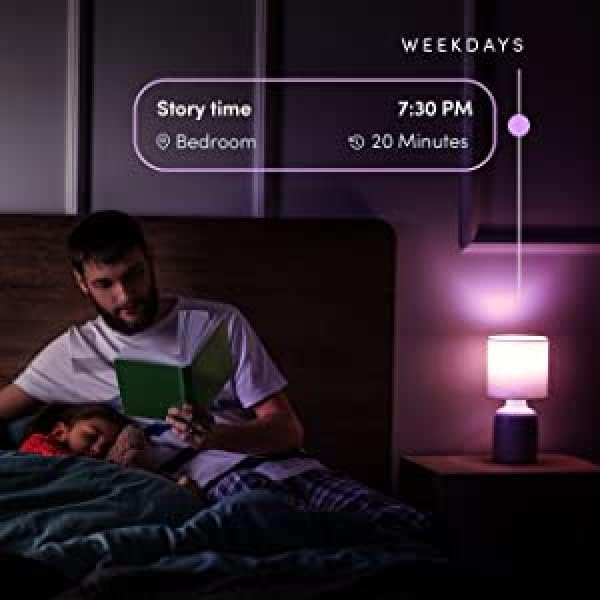 LIFX Bedroom Bundle – with 2 Color 800 Lumen Smart Bulb and 40″ LED Smart Lightstrip