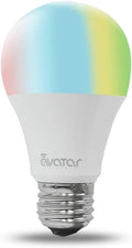 AvatarControls Wifi Smart LED Bulb,E26 6.5W Dimmable RGB Multi-color Changing Home Light,Compatible with Alexa/Google Assistant,Supports Remote Control ON/OFF/Color Switch via Android/iOS App