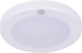 LIT-PaTH LED Flush Mount Ceiling Light, Closet Lighting Fixture with Motion Sensor, 10.5W, 700 Lumen, 6.2 Inch, Anti-Rust Galvanized Housing, White Finish 5000K 1-Pack