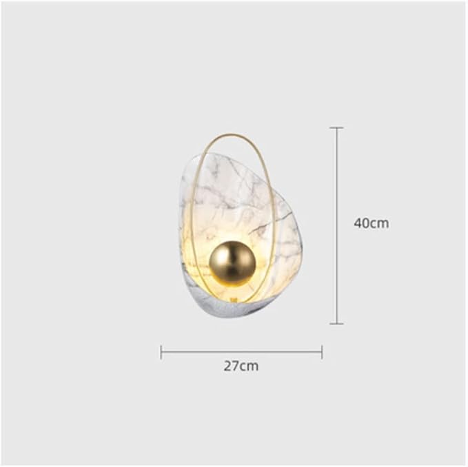 Interior Lighting Bedroom Lamp Lighting for Living Room Wall Light for Home Decor Led (Color : Wit, Size/Svart/As The Picture Shows (Svart As The Picture Shows)