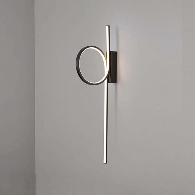 Minimalist Art Line Wall Light LED Modern Minimalist Background Decoration Fixture for Bedroom Study Hallway Corridor Stylish Atmosphere Lighting ﻿ ﻿