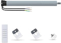 AC120V RS485 Motorized Roller Shade Motor, 45mm Electronic Limit Tubular Motor for Smart Blinds, Awning & Projector Screen, Compatible with Control4 (20 N.m for Φ74mm（3"） Round Tube)