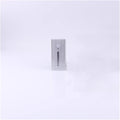 3W Light Control Motion Sensor LED Wall Lamp Stair Light Waterproof IP42 Corner Wall Lights Stairs Step Stairway Hallway Lamps(Warm,Silver with Sensor)