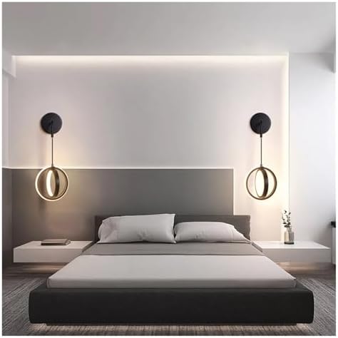 Modern Minimalist LED Wall Sconce - Stylish Indoor Decor for Living Room, Bedroom, and Bedside - Elegant Background Lighting for Home Decoration