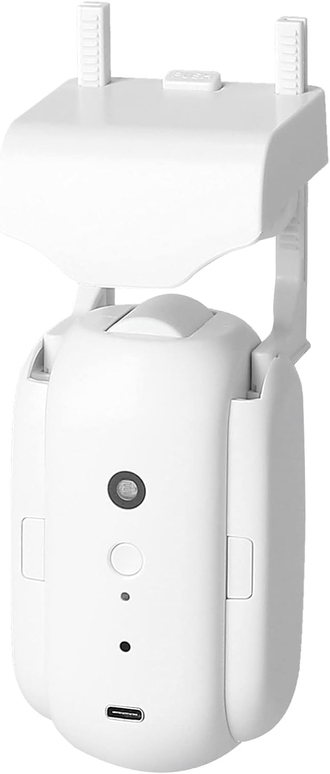 Smart Automatic Curtain Opener, Bluetooth Automatic Smart Curtain Opener Curtain Closer Automatic, Remote Control with App/Timer, Supports Timer Opening/Closing of Curtains, Track Installation
