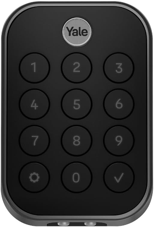 Yale Assure Lock 2 Touch Deadbolt, Oil Rubbed Bronze Keyed Fingerprint Smart Door Lock with Wi-Fi Connected Touch Keypad and Fingerprint Scanner for Code Entry and Remote Access, YRD410-F-WF1-0BP