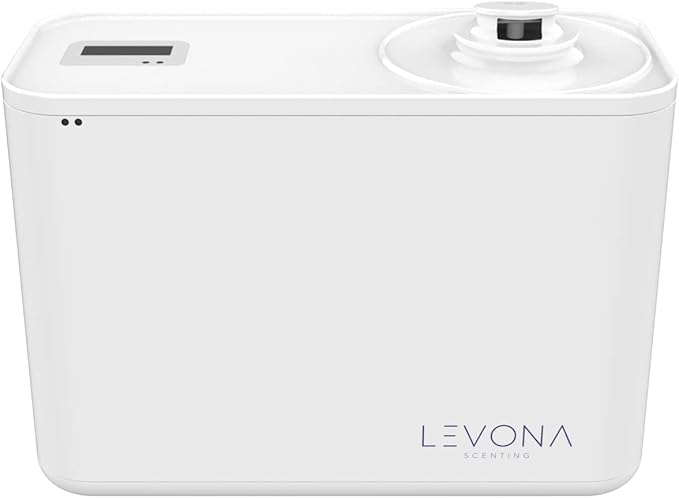 Levona Scent Lavanda 2000 HVAC Diffuser – Whole House Aroma Diffuser & Fragrance Air Freshener Machine for Home, Office & Hotel – Smart App Controlled – Covers up to 6000 SQFT (Scent Not Included)