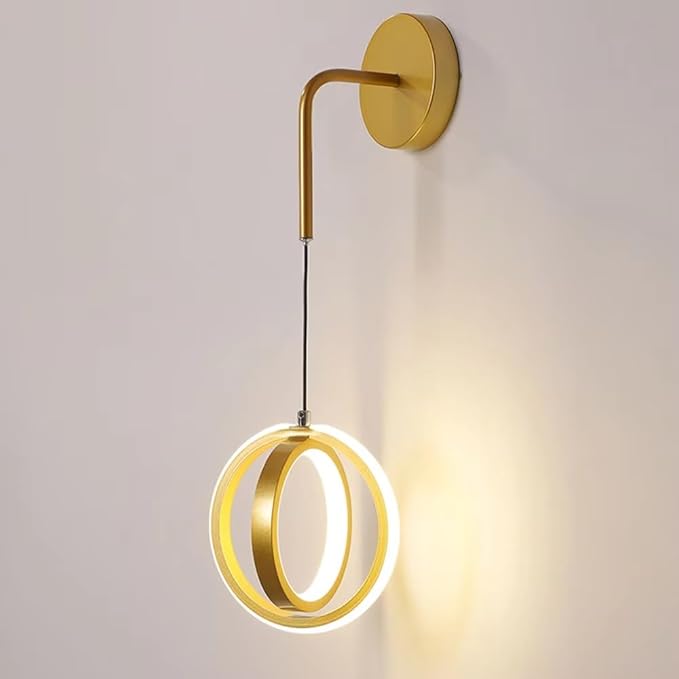 Modern Minimalist LED Wall Lamp Home Indoor Decor Wall Sconce for Living Room Bedroom Bedside Lustres Backgroud Light,Elegant