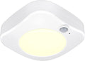 BIGMONAT Battery Operated Shower Light, Cordless LED Ceiling Light Indoor, Super Bright Motion Sensor Wall Light for Hallway Stairs Corridor Shed Pantry Closet Doorway Basement Porch