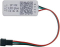 ALITOVE WS2812B WS2811 Addressable LED Bluetooth Controller iOS Android App Wireless Remote Control DC 5V~24V for SK6812 SK6812-RGBW WS2812 SM16703 Dream Color Programmable RGB LED Strip Pixel