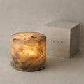 Marble Touch Light Onyx Marble Luxury Table Lamp Type-C Rechargeable Tap Bedside Night Lights Dimmable Eye-Caring Portable LED Ambient Lamp for Desk Nightstand Bedroom Tub Office Patio