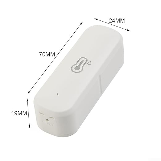 4 pcsWiFi Hygrometer Thermometer Sensor, Smart Temperature Humidity Monitor, Indoor Sensor for Room Greenhouse Incubator for Tuya WiFi Temperature and Humidity Detector