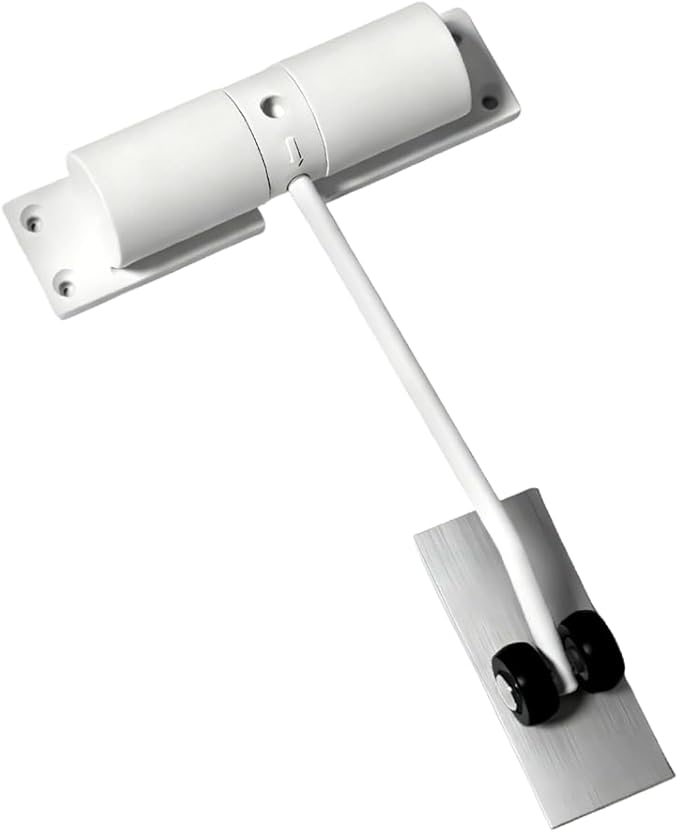 Automatic Door Closer, Adjustable Door Spring Closer Quiet & Heavy Duty Doors Stopper for Home & Commercial Use