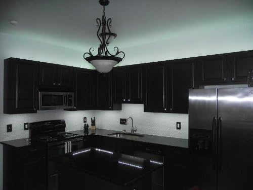 Inspired LED Cut and Connect Series | Super Bright - 18 LEDs per Foot | Cool White 6000 K | 9.5ft/ 3M | Flex LED Kit | Cut to Size DIY | Dimmable | Install in Minutes!